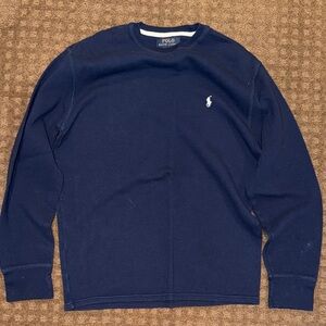 Polo by Ralph Lauren Deep Blue Cotton Shirt